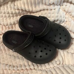 CROCS fleece lined